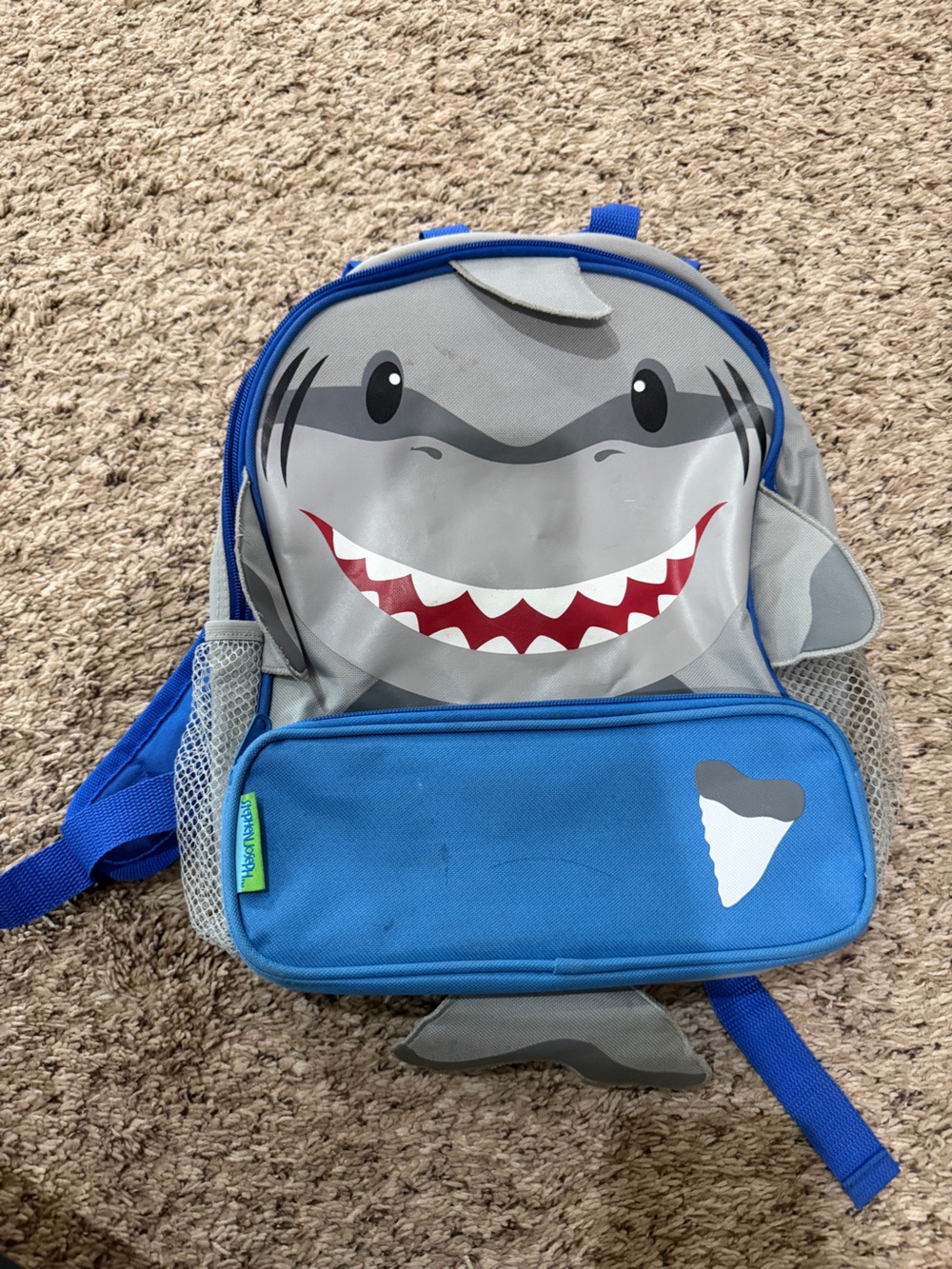 Skip Hop Shark Backpack - Blue & Gray